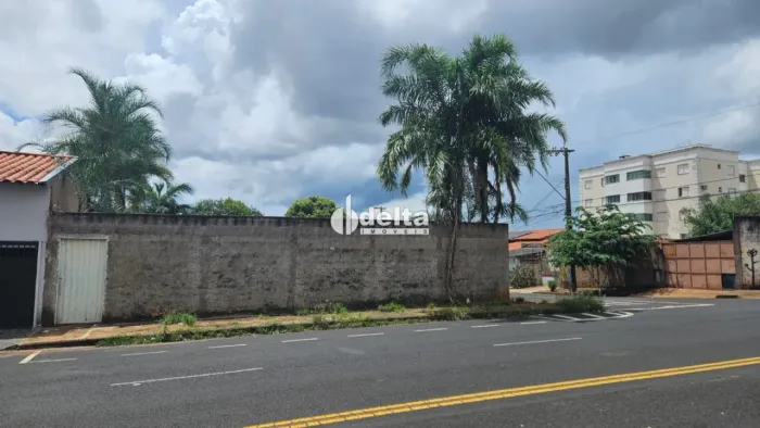 Terreno disponível para venda no bairro Santa Mônica em Uberlândia-MG.