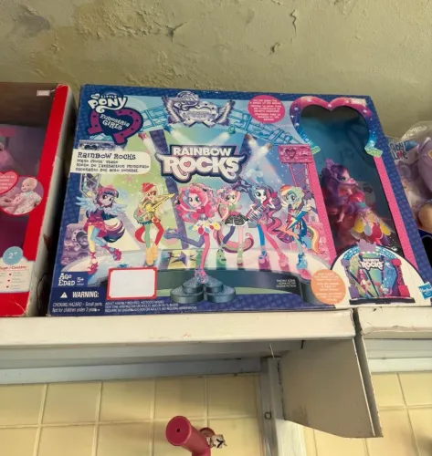 palco pop my little pony equestria girls rainbow rocks escenario playset
