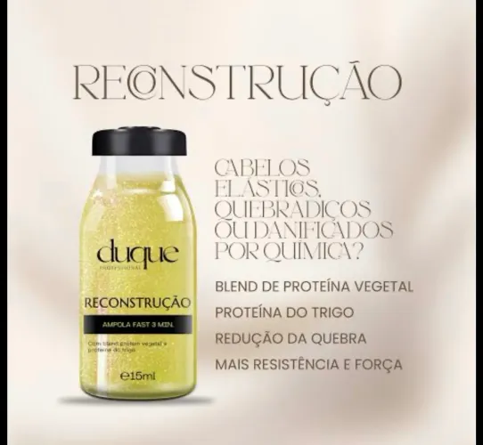Ampola de Hidratação Capilar para Shampoo.