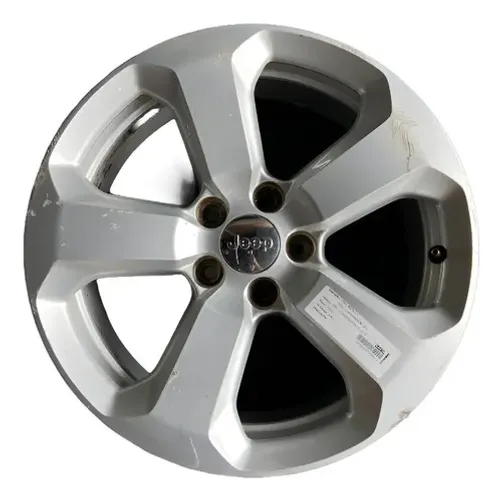 Roda Avulsa Aro 17 Jeep Compass Sport 5x110 2017 2018 Prateado
