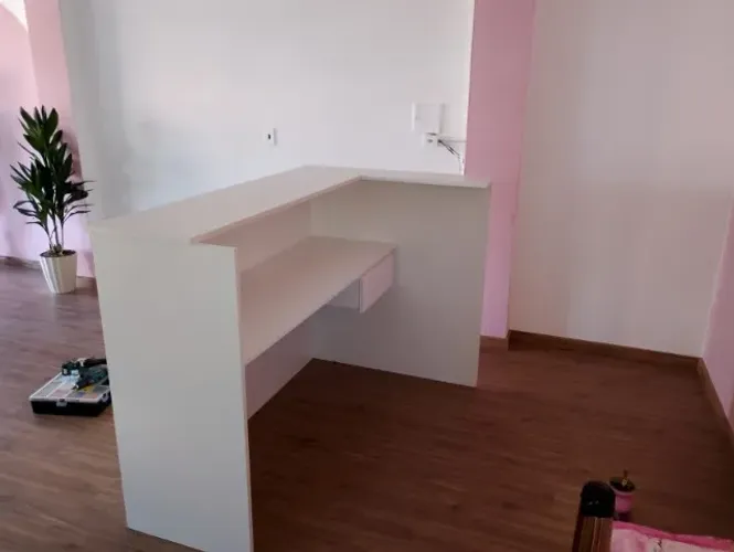 Balcão recepção
