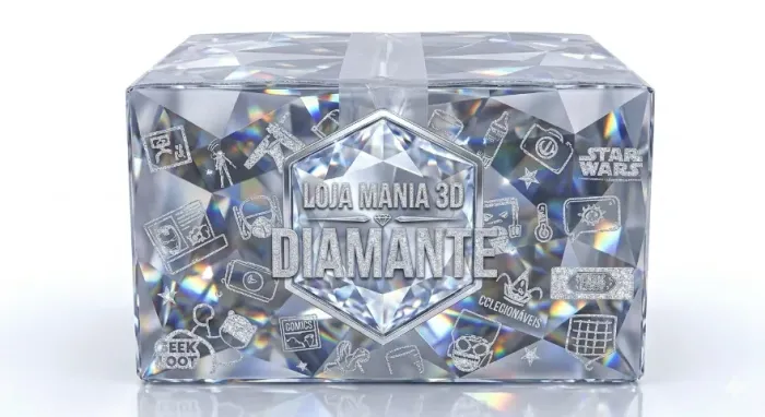 Caixa Misteriosa de Action Figure Diamante