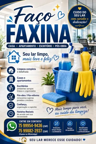 Faxina e diária 