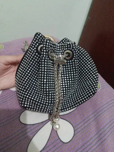 Bolsa de strass