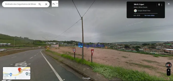 Terreno com 3.000 m² às margens da Rodovia BR 381 em Betim - MG