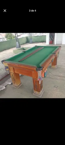 Mesa de sinuca d mármore