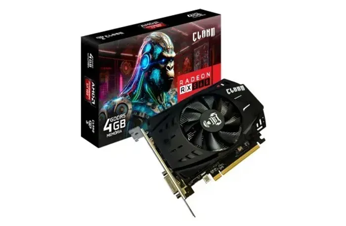 GPU AMD RX560 - 4GB DDR5 - 128BIT - DVI/HDMI/DP 
