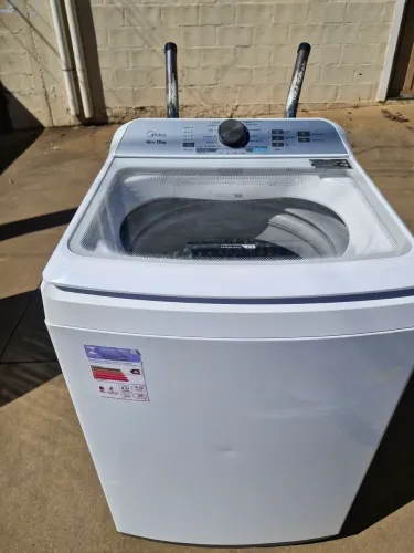 Lavadora mideia 13kg semi nova 4meses de garantia silenciosa revisada e higienizada 890
