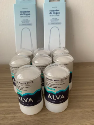 8 Desodorante Alva + 2 limpador 