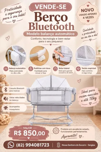 Berço Bluetooth