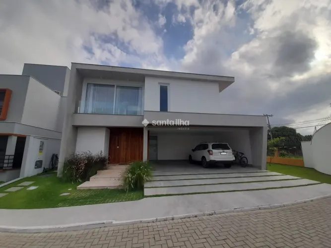 Casa em condomínio fechado, com 4 suítes para vender ou alugar, 300m² - Campeche - Florian