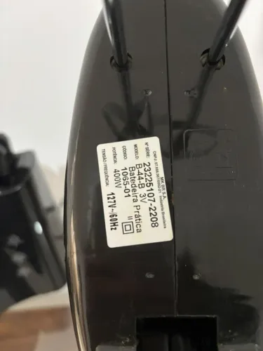 Batedeira Mondial Prática 400W com Tigela Preta 127V