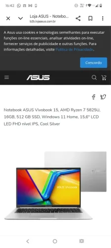 Notebook Asus