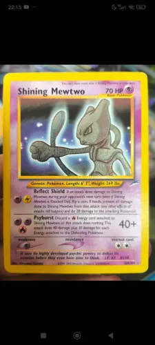 Shinning mewtwo