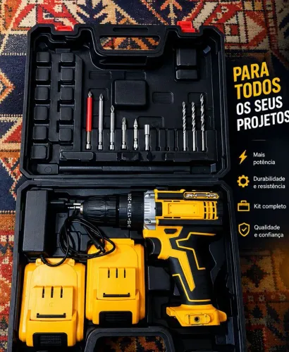parafusadeira e furadeira 21v
