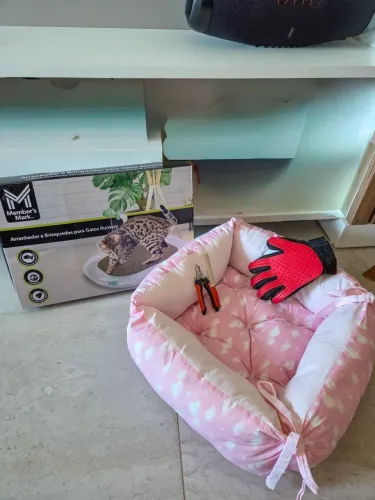 Cama caminha luva tesoura arranhador para gatos