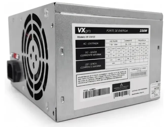Fonte De Alimentação Vx Pro Vx 230se 230w
