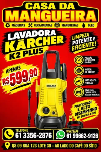 LAVADORA A.P. K2 PLUS 220V *BR KARCHER