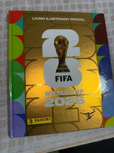 ALBUM FIGURINHA DOURADO COMPLETO (CAPA DURA)