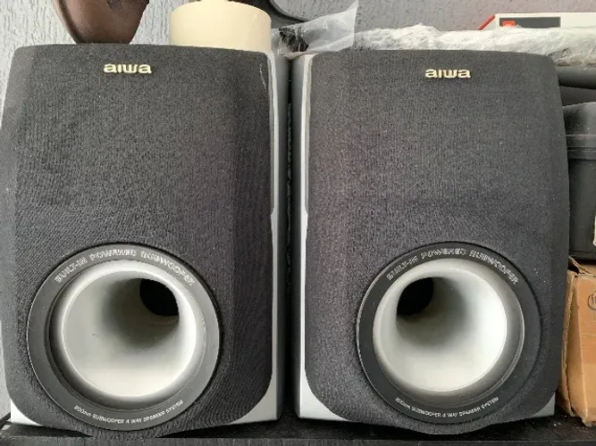 CAIXA SOM AIWA RETRO