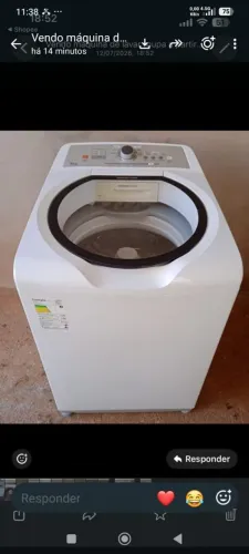 Máquina de lavar 15 kg
