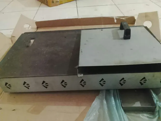 Chama a gas nova, sem detalhes