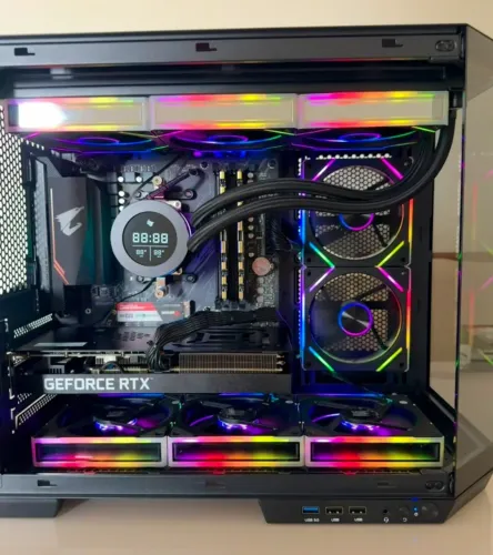 PC GAMER de alta performance com Placa de vídeo (leia a descrição)