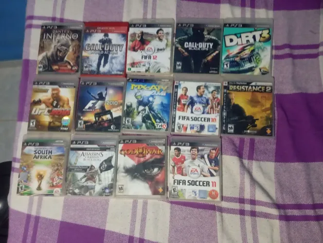 Vendo Jogos de ps3 usados