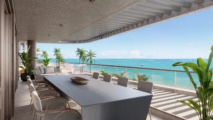 Apartamento com 5 dormitórios à venda, 282 m² por R$ 9.742.040,00 - Jardim Oceania - João