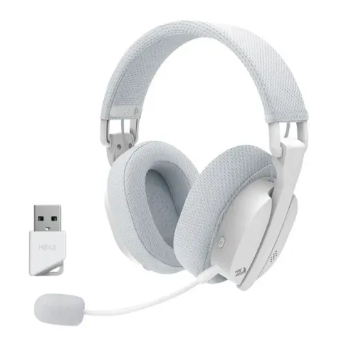 Headset Gamer Redragon Luce, Tri-Mode (Bluetooth/Sem Fio 2.4GHz/Cabo 1xP3 3.5mm)- WZetta