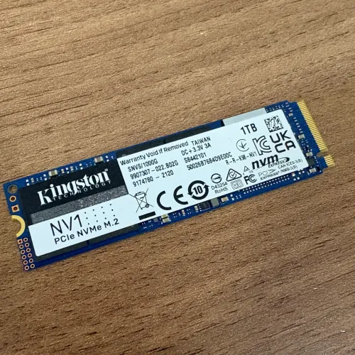 SSD NVME 1TB KINGSTON 100% SAÚDE