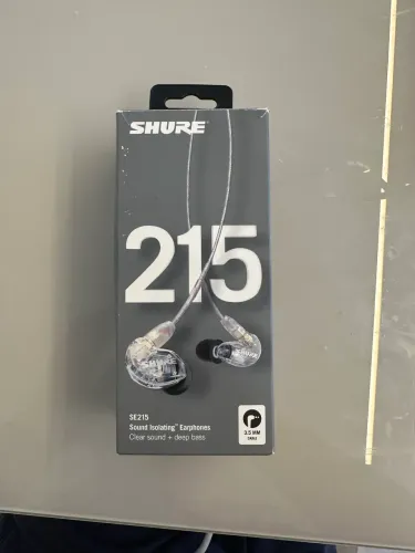 Fone profissional shure SE215