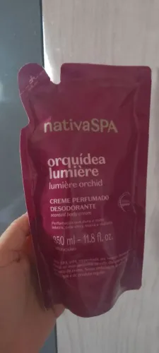 Hidratante Nativa SPA Orquídea Lumiere (O Boticário)