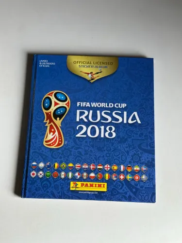 Álbum oficial da Copa do Mundo 2018 - completo e capa dura