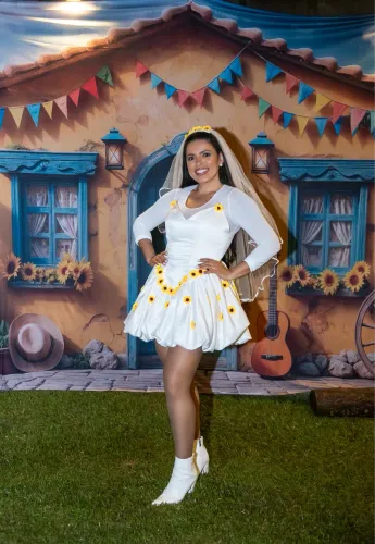 Vestido de Noiva Caipira