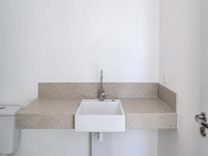 Pia Banheiro Granito Itaúnas Cuba Embutida 137x40cm