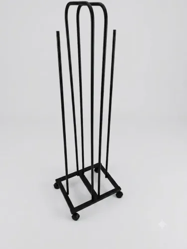 Porta cabides para loja
