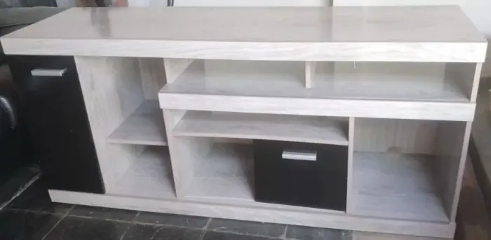 Rack e mesa de centro para sala