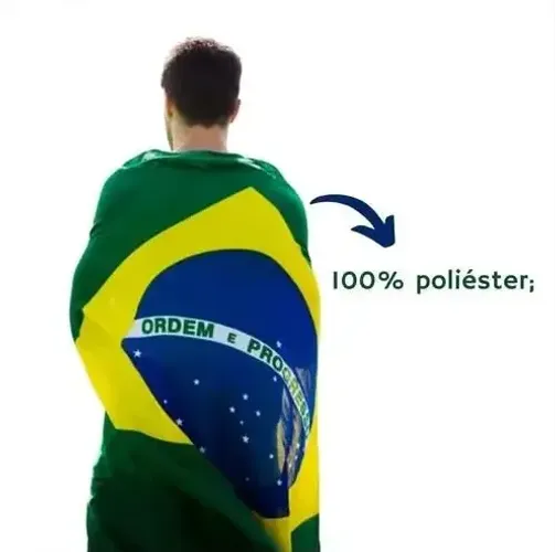 Bandeira Brasil Capa Longa