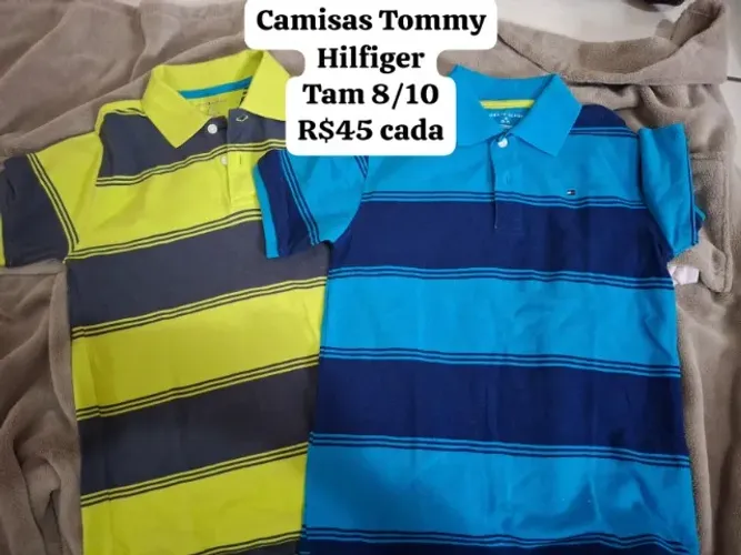 Vendo Roupas infantis de marca,pouco usadas