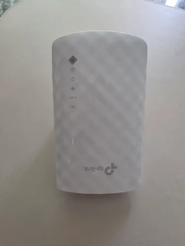 Repetidor Sinal Wi-fi Tp-link Re200 Ac750 Dual Band 2.4/5ghz Cor Branco