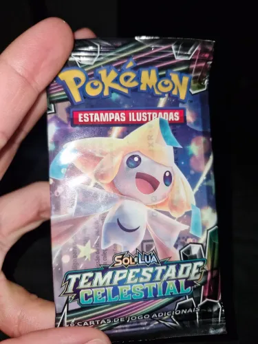 Booster avulso sol e lua tempestade celestial de 2018