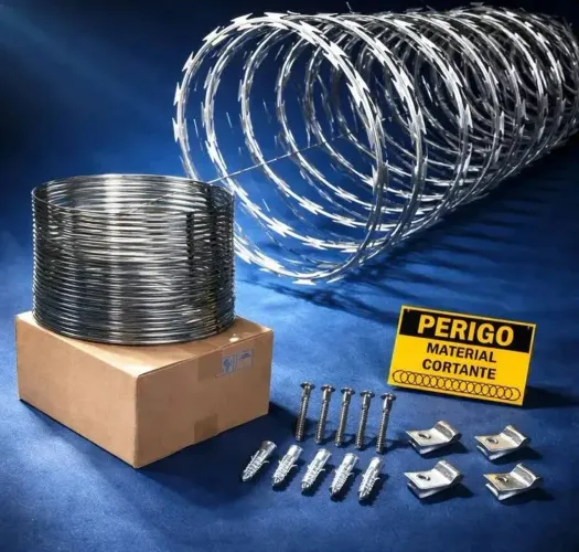 Concertina galvanizada 30 cm