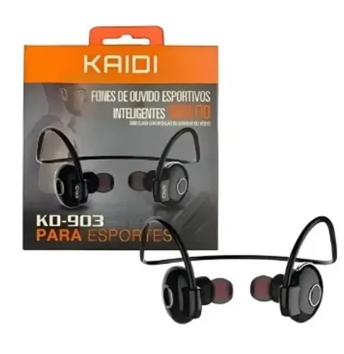 Fone de ouvido esportivo inteligente sem fio kd-903 KAIDI
