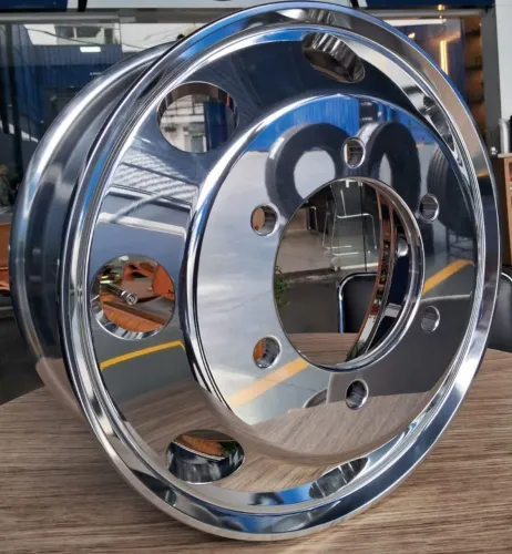 Rodas alumínio alto brilho 17,5 mercedinha volks e ford