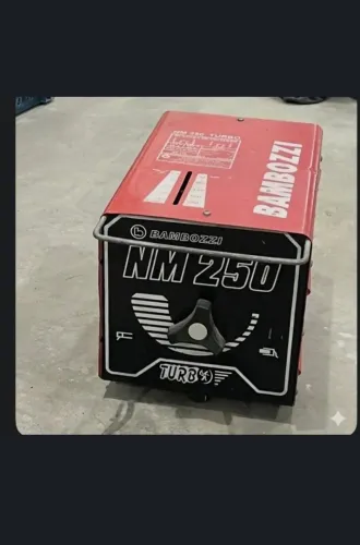 Máquina de solda bambozi com carrinho