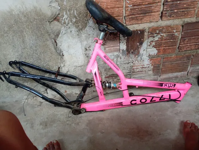 Quadro bicicleta 26 feminina 