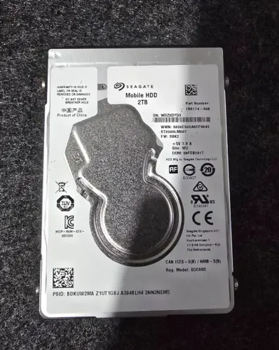 HD Sata 2Tb SEAGATE