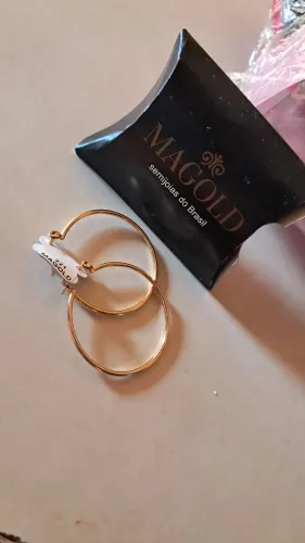 Vendo argola da Magold nova por apenas 150$