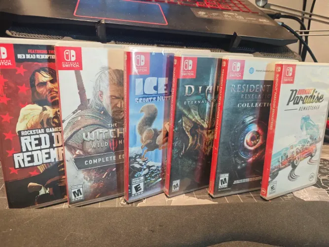 Jogos de Nintendo Switch